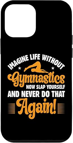 Funda para iPhone 12 mini Imagina la vida sin gimnasia
