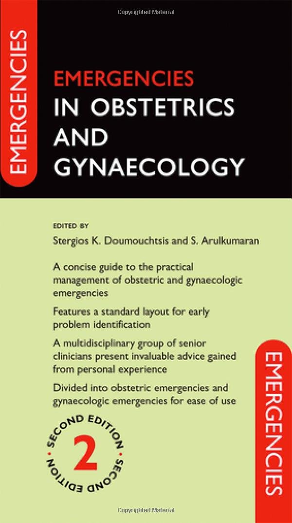 OXFORD UNIVERSITY PRESS Emergencies in Obstetrics and Gynaecology