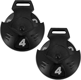 2 Pack Golf Club Head Cover for Golf Clubs, Wear Resistant Golf Club Covers Number Tags, Interchangeable Club Head Covers for Fairway Clubs Drivers, Black