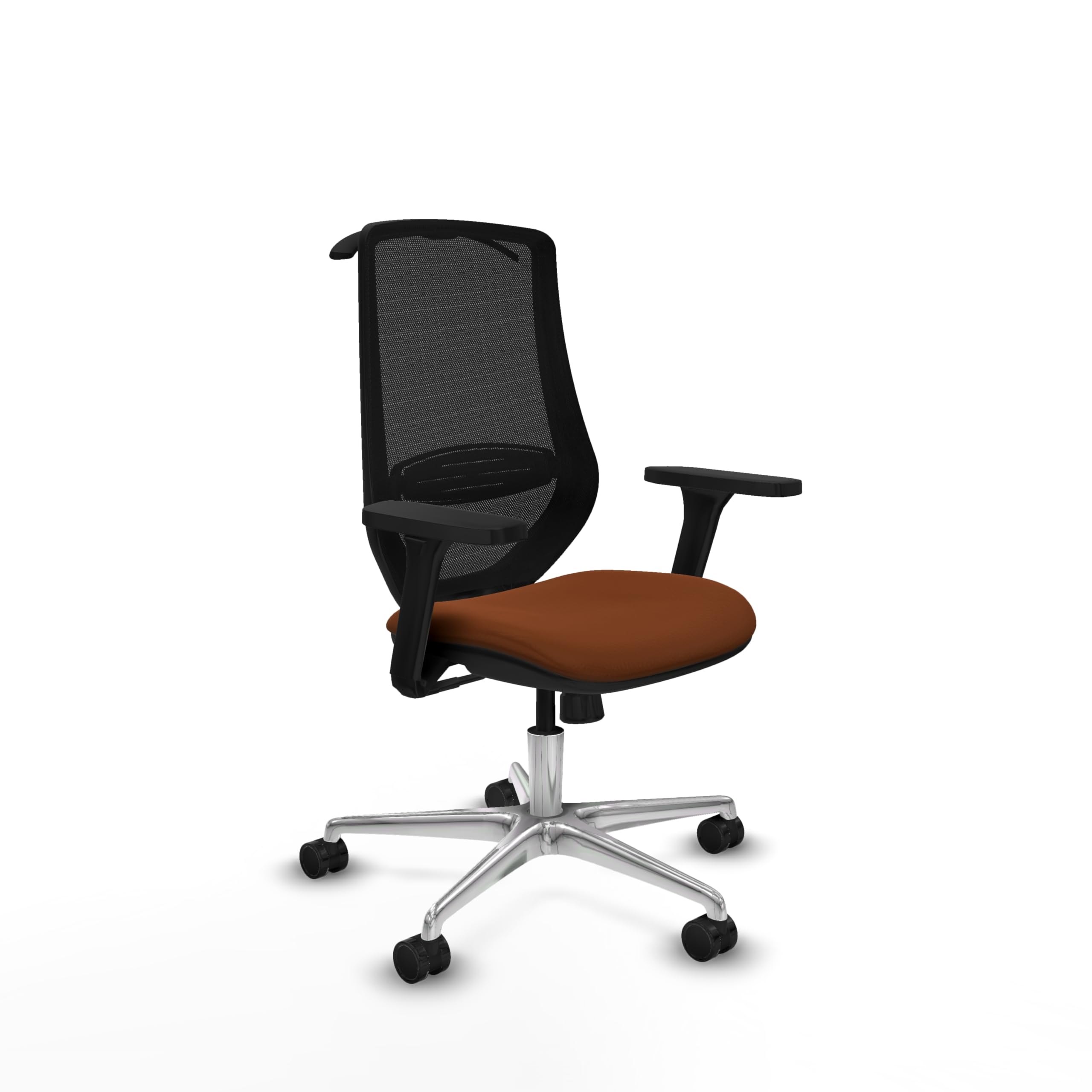 Piqueras y Crespo Silla Escolar ergonómica Mardos con Respaldo Fijo, Brazos 3D, Apoyo Lumbar 1D, Mecanismo sincro 4 Posiciones, para Uso de 8 Horas y Peso máximo de 120 Kg
