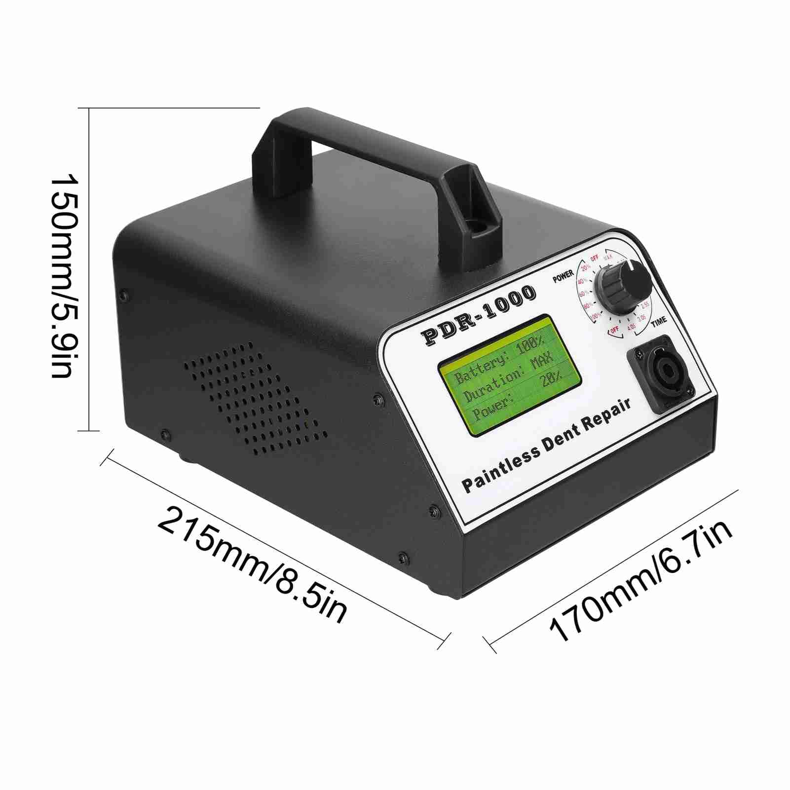 HUIOP Auto Body Dent Repair Machine Przenośne domowe Domowe narzędzie do usuwania zębów Car Paintless Dent Repair Tool Time Power Adjust Button