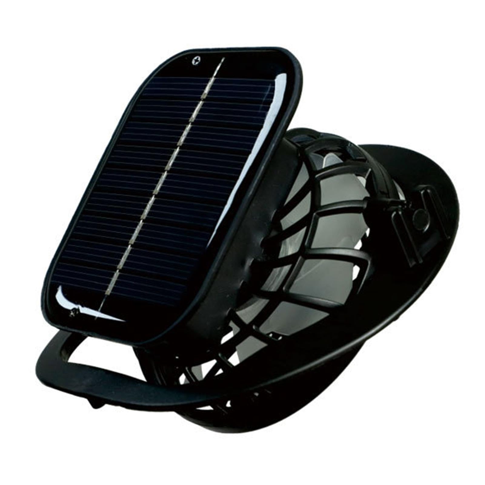 Cappello da Sole con Ventilatore | Cappello da Ventilatore Solare | Cappello A Ventaglio Solare A Tesa Larga | Ricarica Solare E USB | Protezione UV Estiva | per attività All'aperto