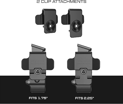Miniatura 6 de Orpaz IWI Masada Pistol Mag Pouch Compatible con IWI Masada Magazine Holster para 0.40, 0.354 in Revistero
