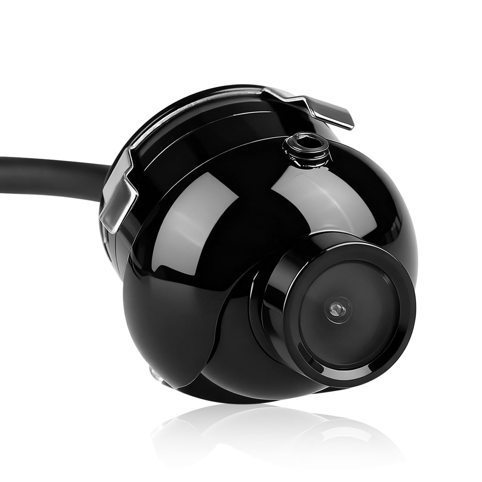Mini Telecamera Per Auto Retromarcia CCD 100W – Angolo 170°, Visione Notturna IR, Impermeabile IP66, Lente In Vetro, Per Parcheggio E Retrovisione - 2