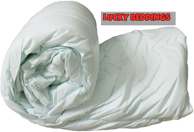 LB GREEN TINT DUVET/QUILT, WATERPROOF AND FIRE RETARDANT (TOG 10.5, SINGLE)