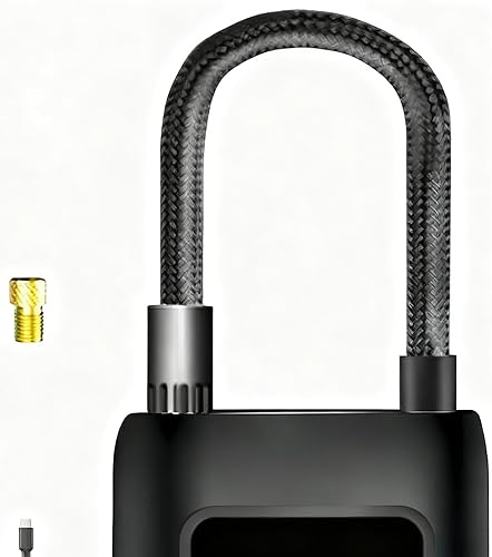 Miniatura 7 de Inflador de neumáticos de automóvil, adaptador eléctrico portátil, inflador de bomba de compresor de aire, para motocicleta, bicicletas, juguetes