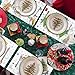 Whaline 24Pcs Christmas Coloring Placemats Xmas Nativity Scene Coloring Activity Paper Mat Jesus Birth Theme Disposable Table Mat for Home Kitchen Dining Table Decorations
