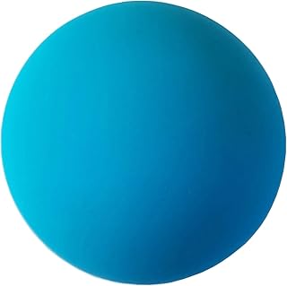 Fascia Ball Massage Hockey, Used to Treat Neck, Back, Shoulders, feet, Body Muscles and Other Soreness, deep tissues, Trigger Points, Muscle Knots, Yoga and myofascial Relaxation (Blue)