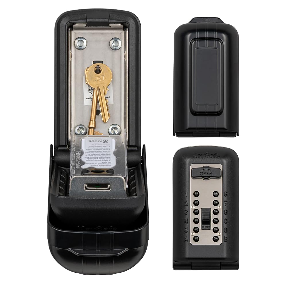 Kidde Supra - Caja guarda llaves de alta seguridad P500 con capacidad para 3/5 llaves