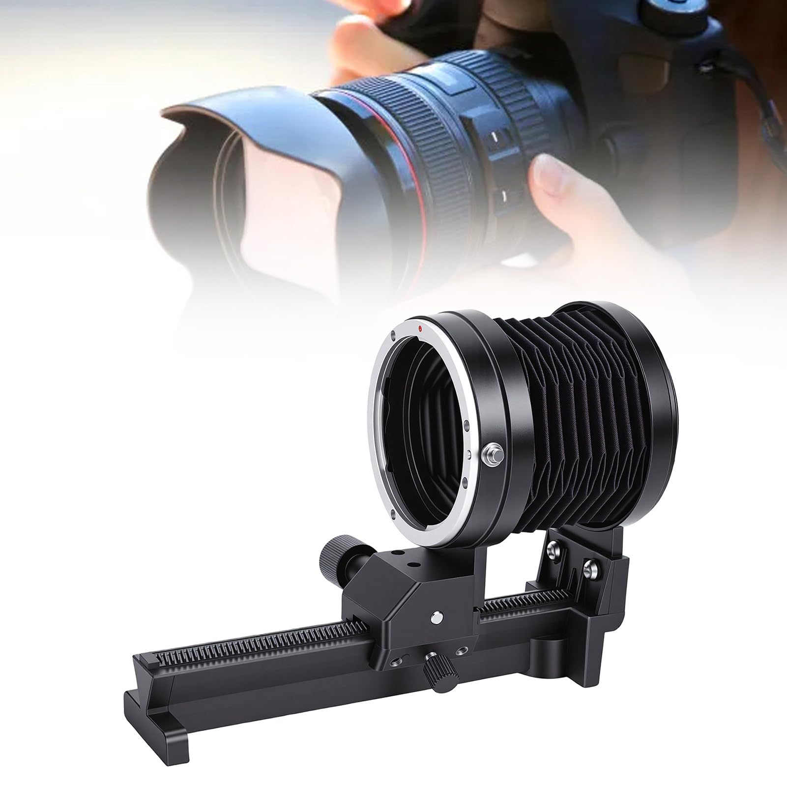 SLR Camera Macro Bellows, Precision Imaging, for Close-up Photography