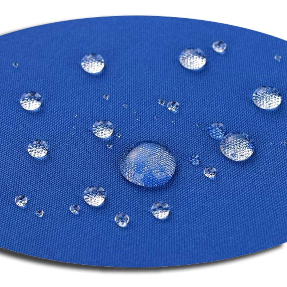 Telo di Ricambio per Ombrellone da 350cm per Ombrellone da Giardino, Ombrellone da Mercato, Telo di Ricambio Blu per Ombrellone, Telo Protettivo Anti-UV(8/2.5m-8.2ft)