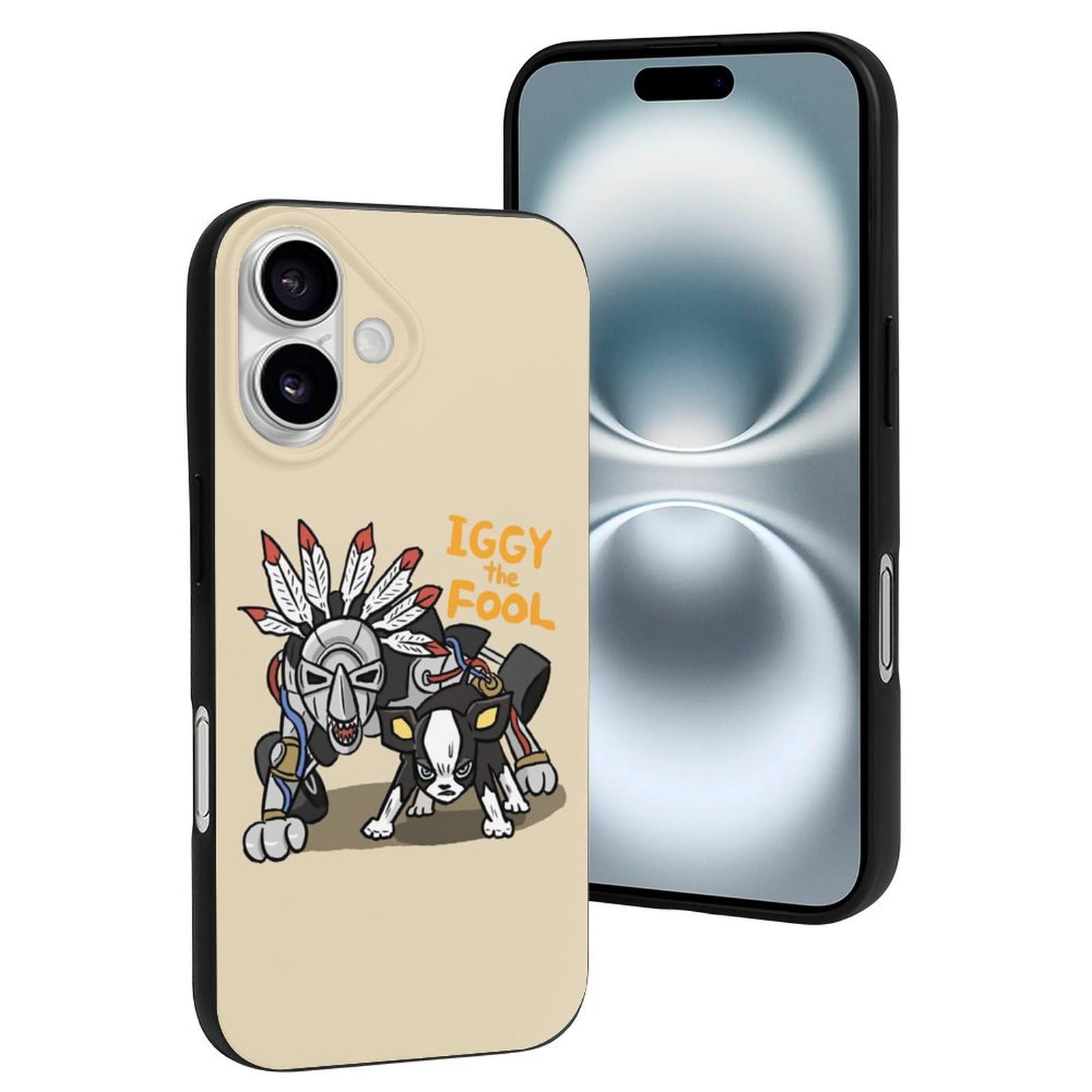 Amazon.co.jp: IPhone16用 ケース ジョジョの奇妙な冒険 イギー iPhone