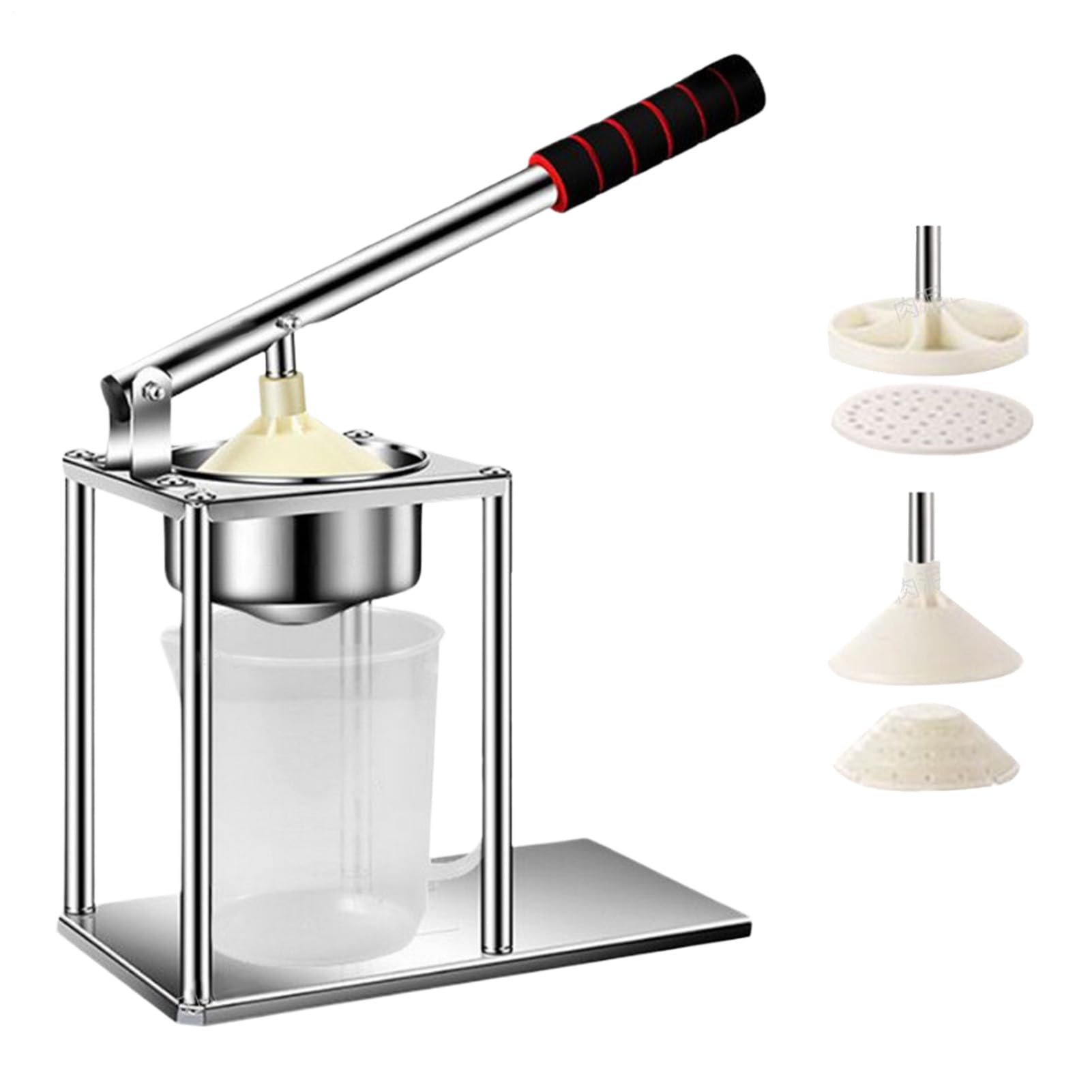 Spremiagrumi manuale per melograno, pressa portatile per agrumi, spremi arancia e limone, robusta base antiscivolo, compatibilità multifrutti, 30 x 24,8 x 13 cm, per cucina, picnic all'aperto