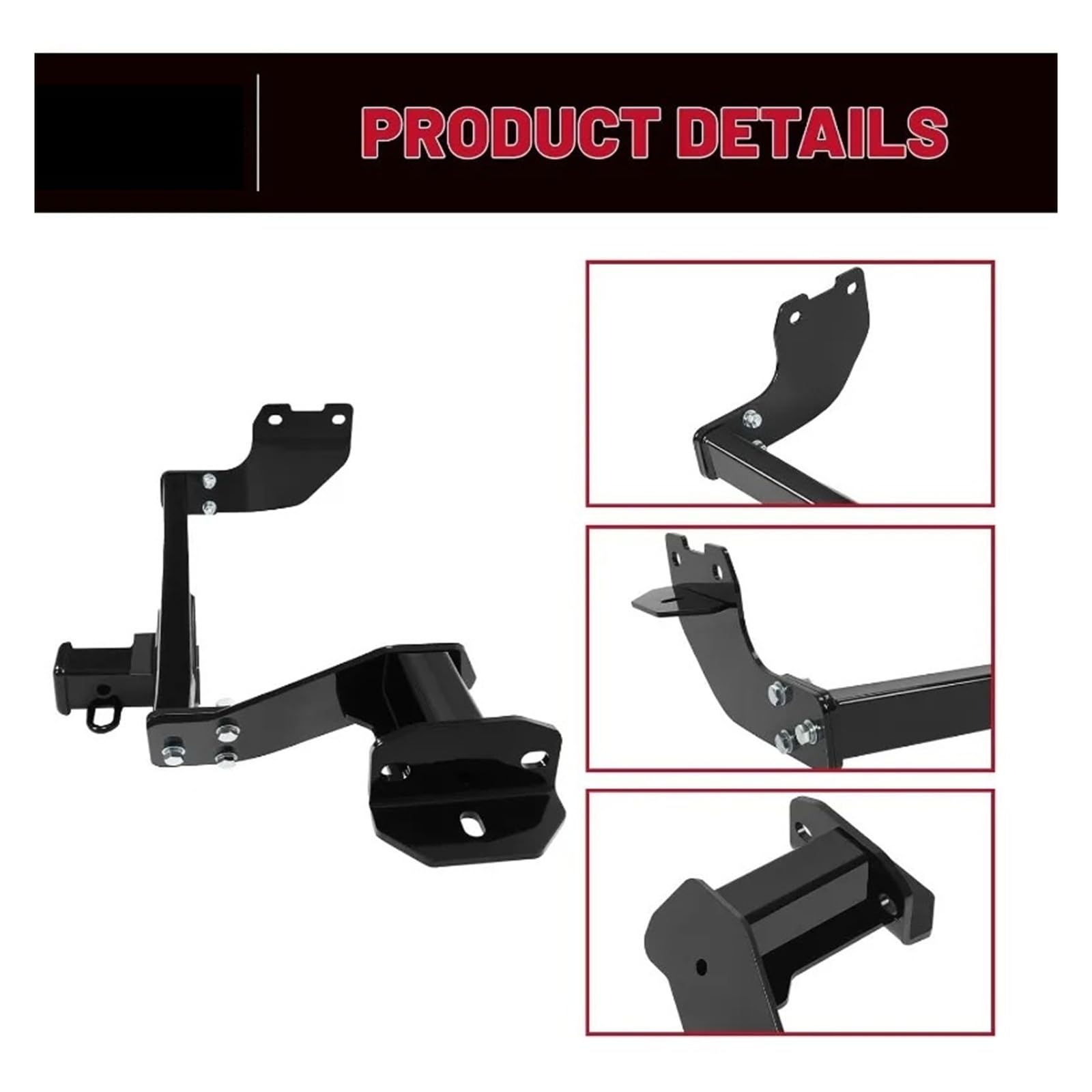 Trailer Hitch Compatible With 2022-2024 Tow 2 Inch Receiver Wszechstronna kompatybilność
