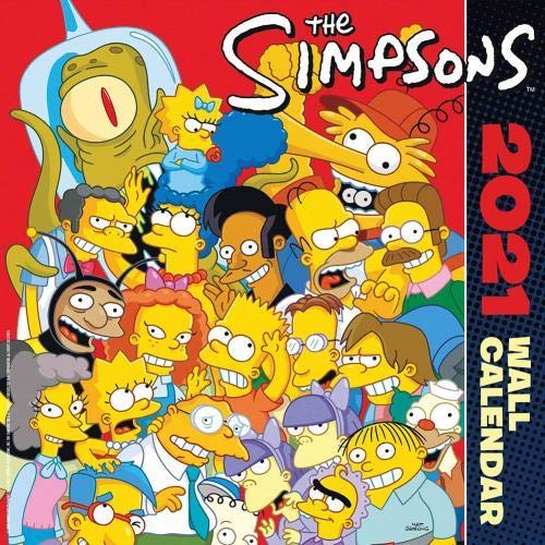 The Simpsons Calendar 2021 シンプソンズカレンダー2021