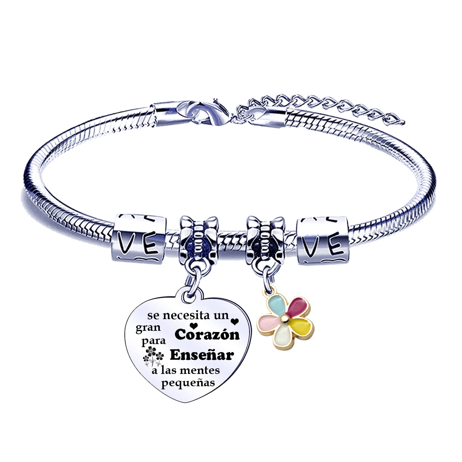 Pulsera Maestro Profesora Regalo Graduación Cumpleaños