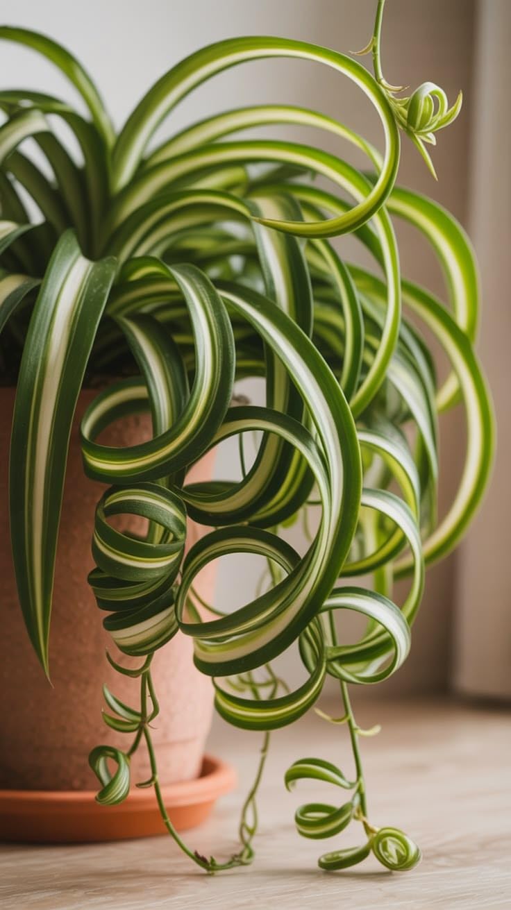Air purifying plants indoor,live indoor plant (Chlorophytum Comosum) Spider plant (Pack of 1 With Out pot)-image-22