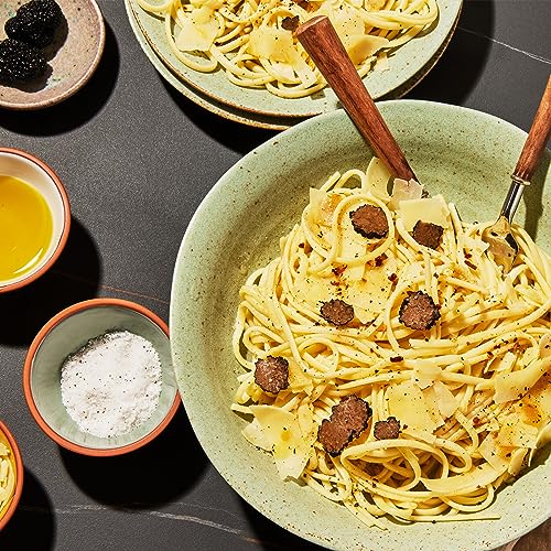 Image of Thoughtfully Gourmet, Truffle Salt & Olive Oil Gift Set, Includes 4 Premium Extra Virgin Olive Oil, 2 Truffle Salts with Real Truffles, Set of 6
