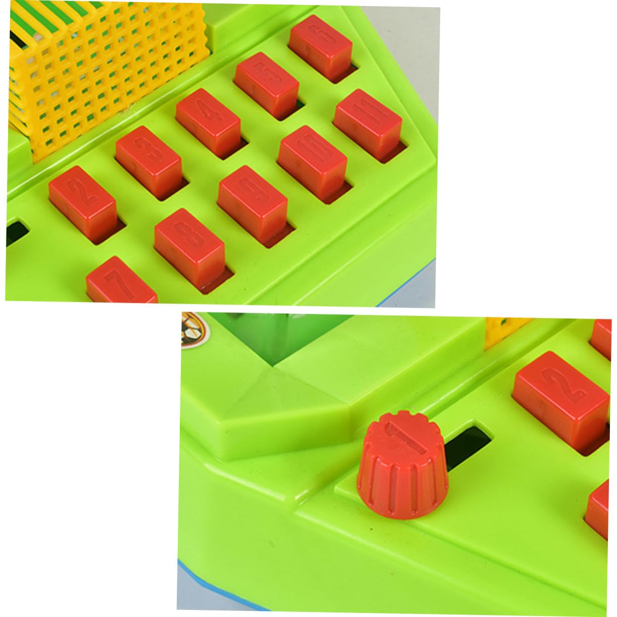 Gioco da Calcio da Tavolo Mini in Abs Verde per Ragazzo Ragazza | Doppio Duello, Formato Compatto, Facile da Usare, per Compleanno e Children Day's