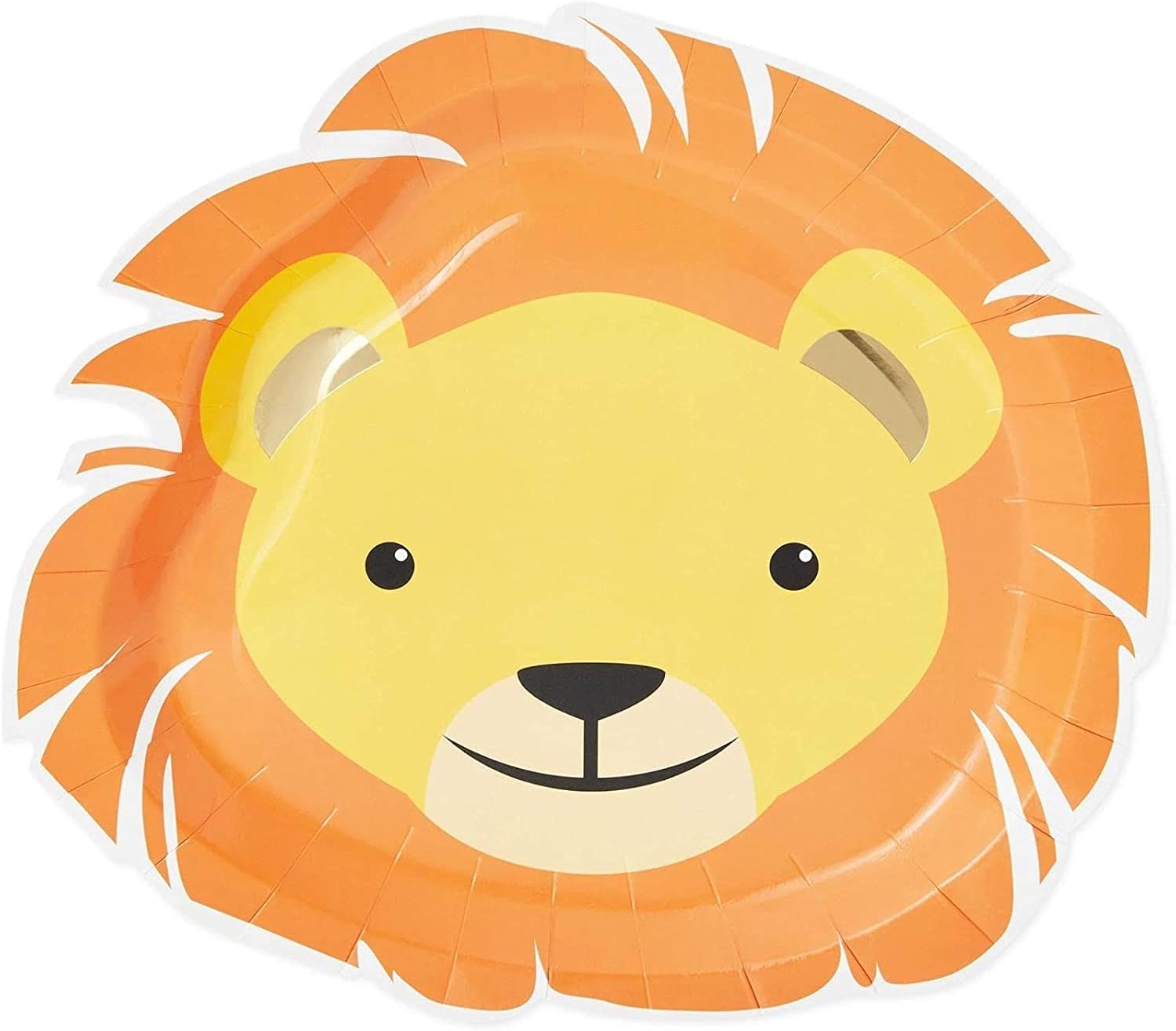 Lion Safari Party Pack, Includes Paper Plates, Cutlery, Cups, and Napkins (144 Pieces, Serves 24) : Home & Kitchen