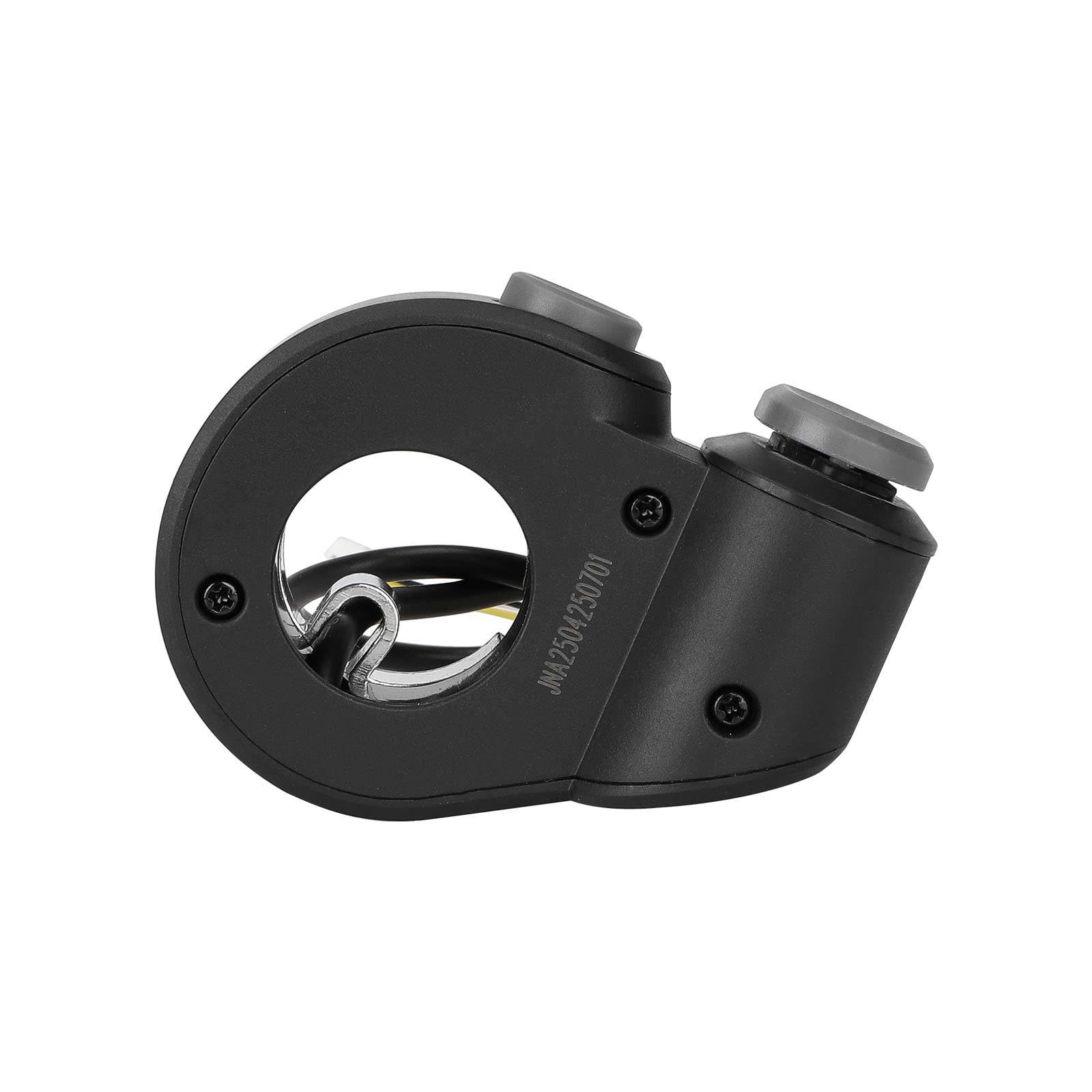 Generisch Klaxon et interrupteur de clignotant, trottinette électrique, bouton rotatif pour G65/F2Pro, sécurité de conduite accrue, klaxon et interrupteur de clignotant