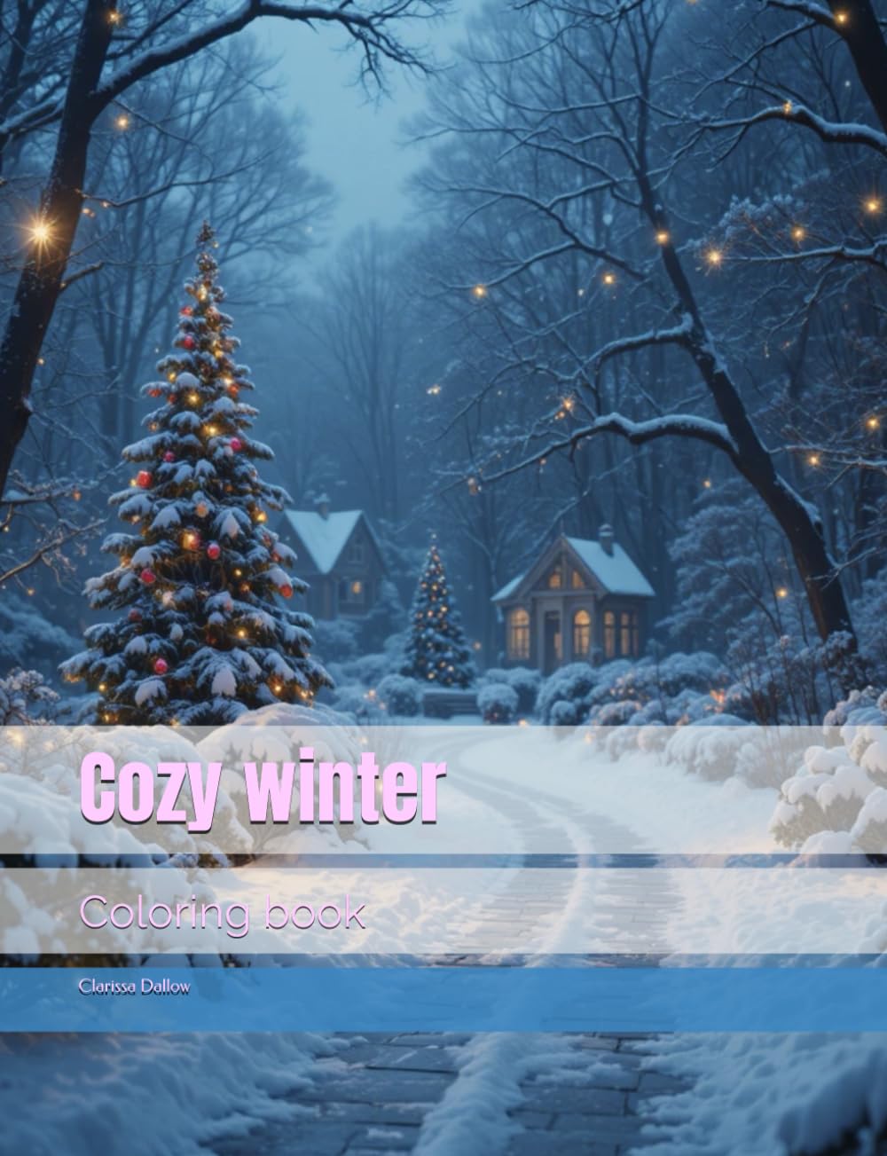 Cozy winter: Coloring book
