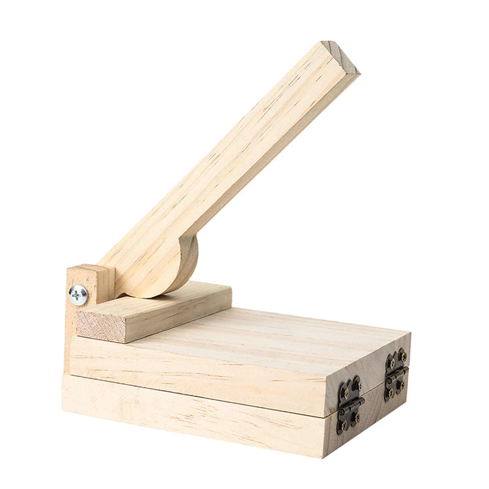 Wooden Tortilla Paste Press Manual Dumpling Presser Pizza Maker Baking Square-image-33