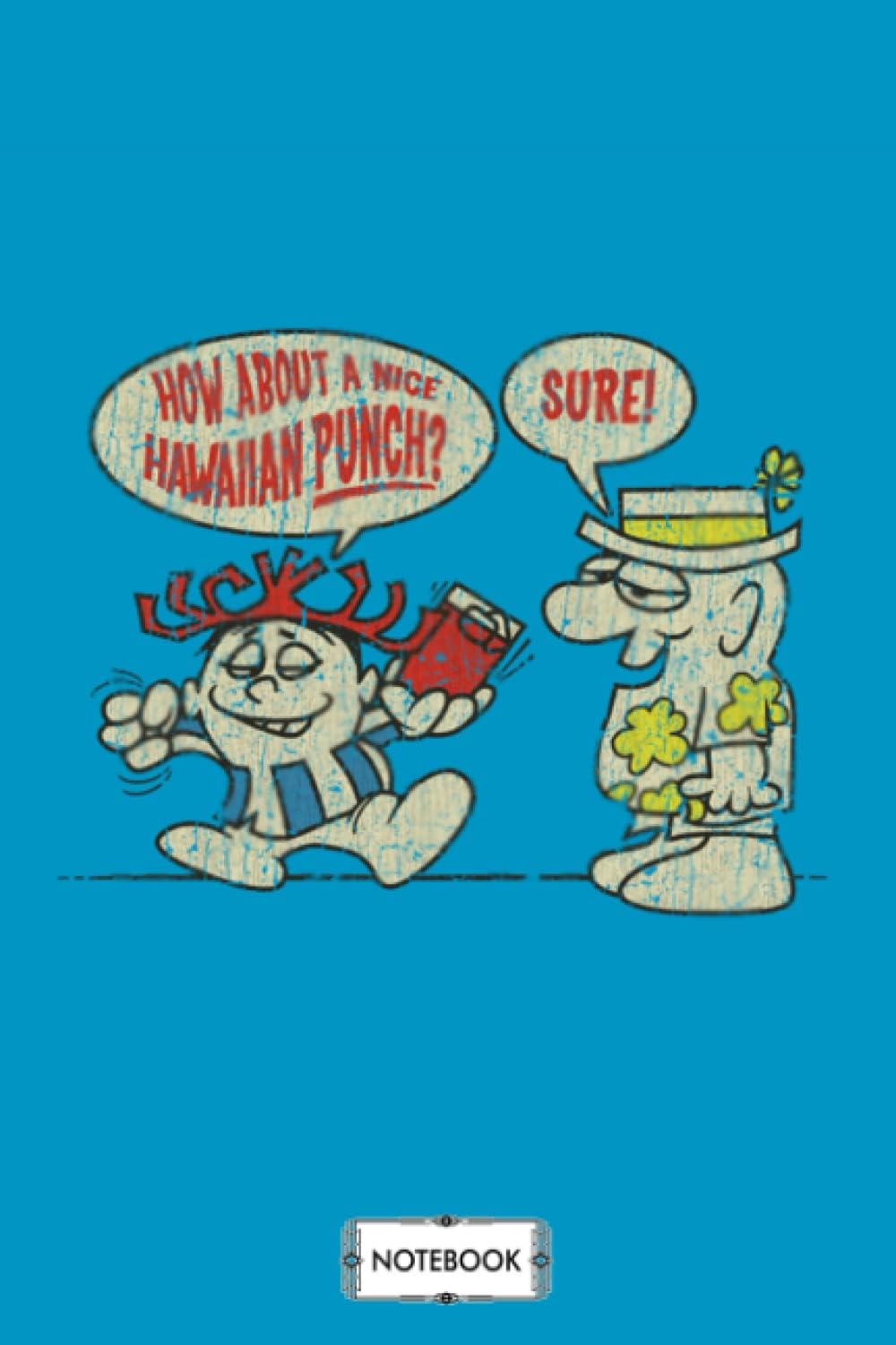 Punchy And Oaf 1961 A58214 Notebook: Planner, Matte Finish Cover, Journal, Diary, Lined College Ruled Paper, 6x9 120 Pages