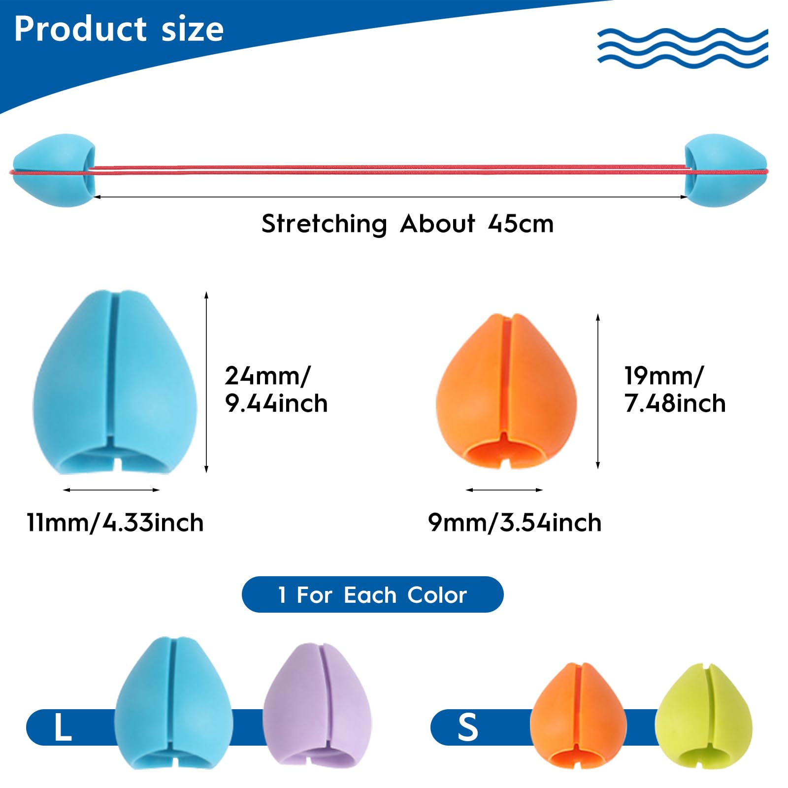 Topes De Puntada Para Tejer – 32 Unidades En 4 Colores, Con Muelles Y Cordón De Goma, Ideal Para Agujas De Punto Y Ganchillo