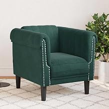 Sofa cama Sofa Bed couchSofa Chair Dark Green VelvetSuitable for Living Rooms, bedrooms, and Balconies
