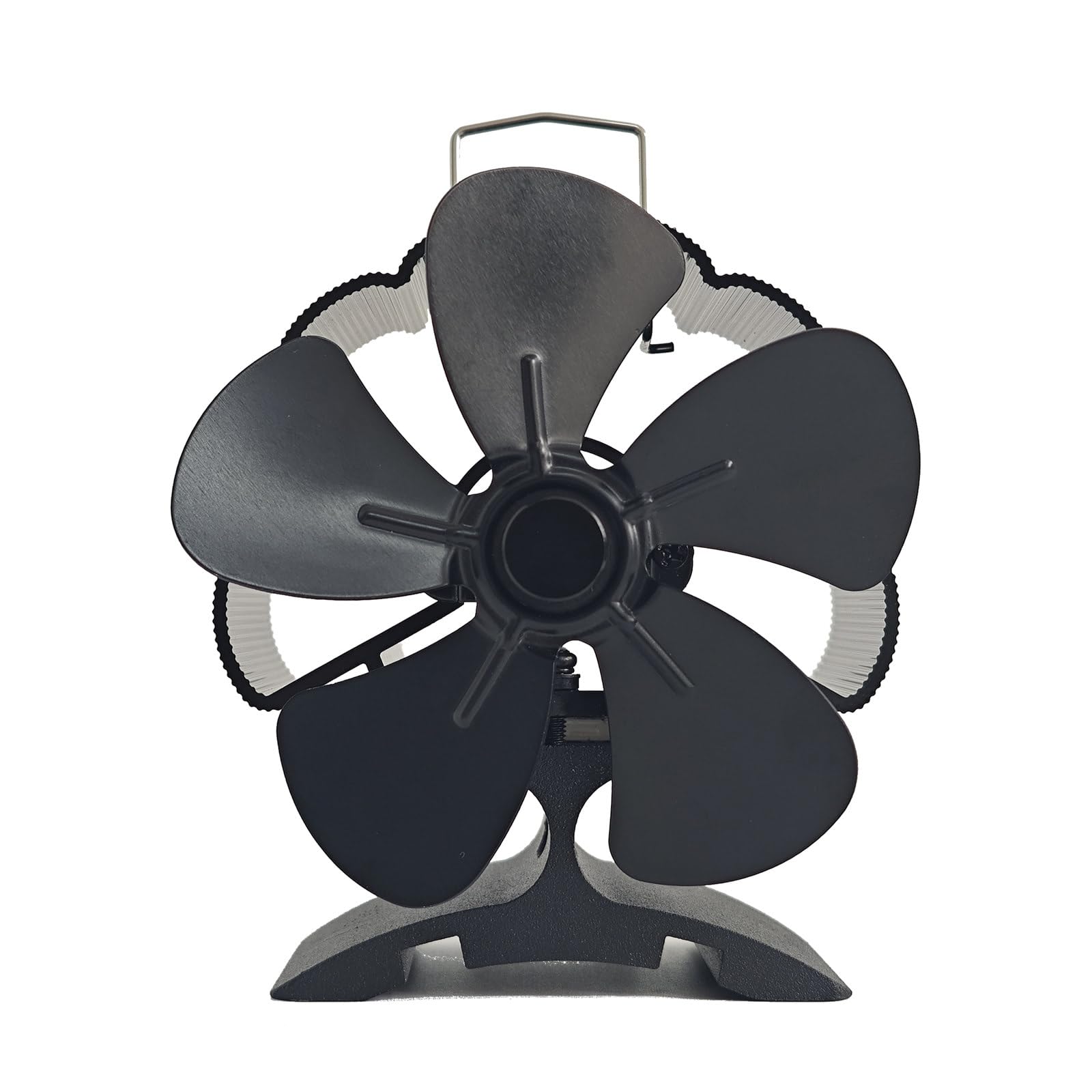Fireplaces Fan 5 Leaves Stove Fan Without Electricity Fireplaces Stove Heat Powered for Wood Burners Wood