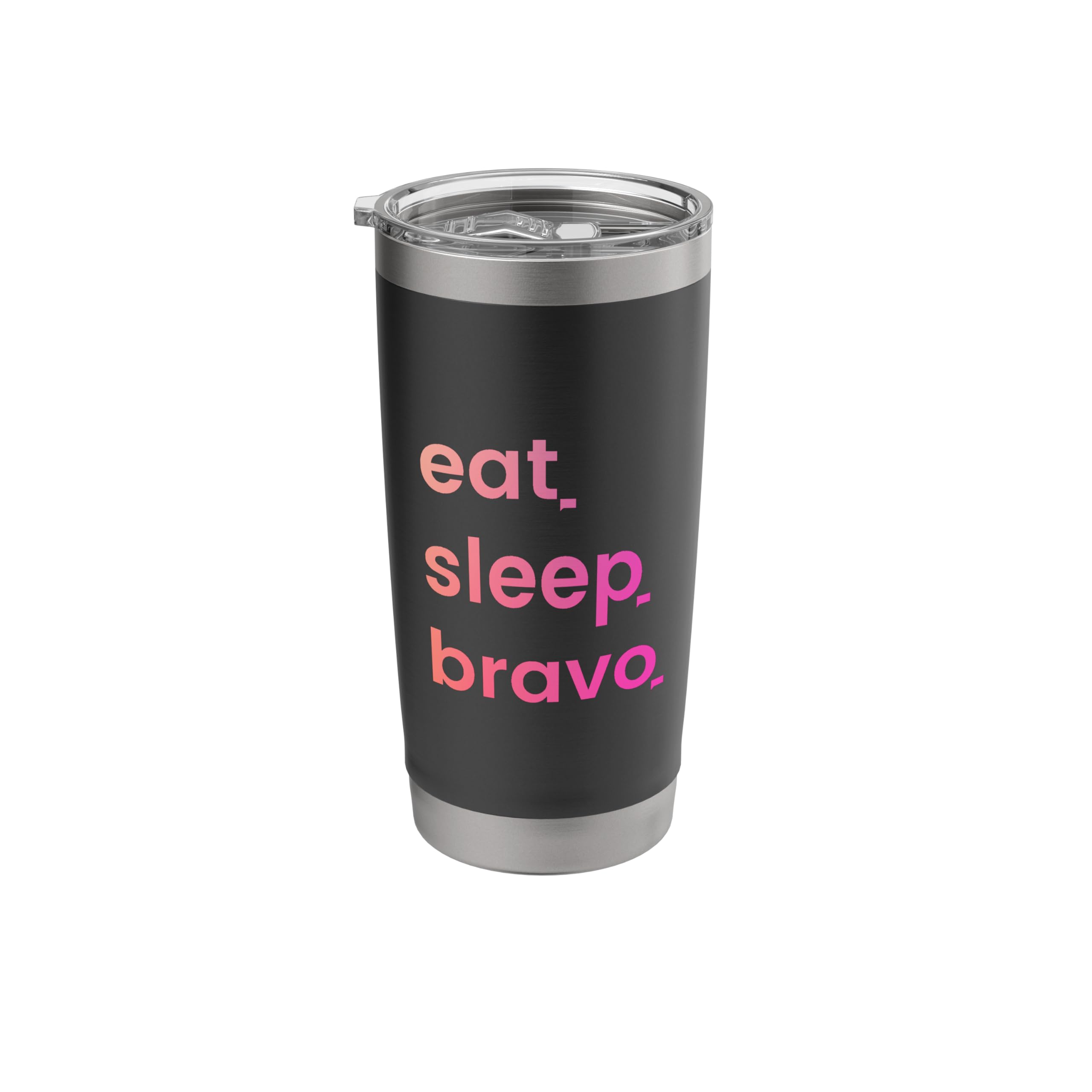 BravoEat Sleep Bravo - Officially Licensed Stainless Steel Insulated Tumbler