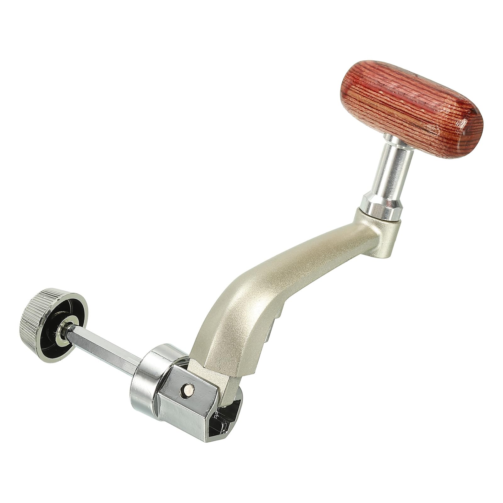 Heyous Stainless Steel Fishing Spinning Reel Handle Replacement Part Fishing Acc