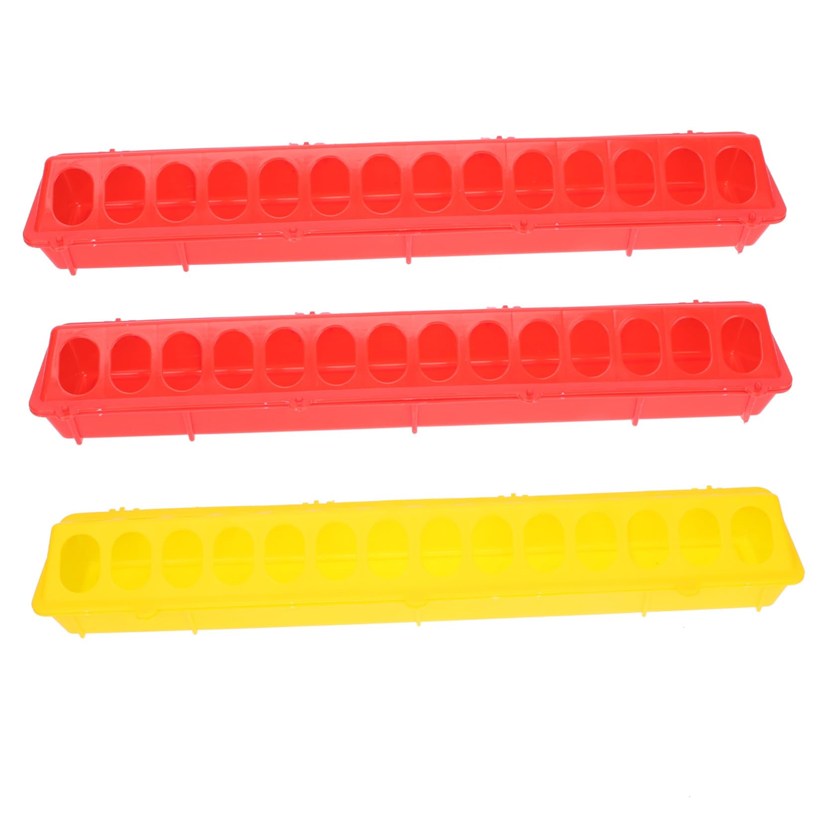 3 Pcs Mangeoire Anti-déversement Mangeoire à Oiseaux Facile à Nettoyer Démonter pour Cacatoès et Oiseaux de Petite Taille
