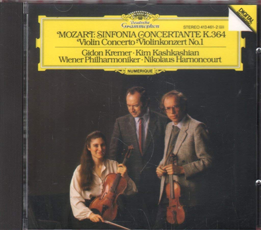 Sinfonia Concertante K364 / Violin Concerto 1 [Audio CD] Mozart*Wolfgang Amadeus and Nikolaus Harnoncourt