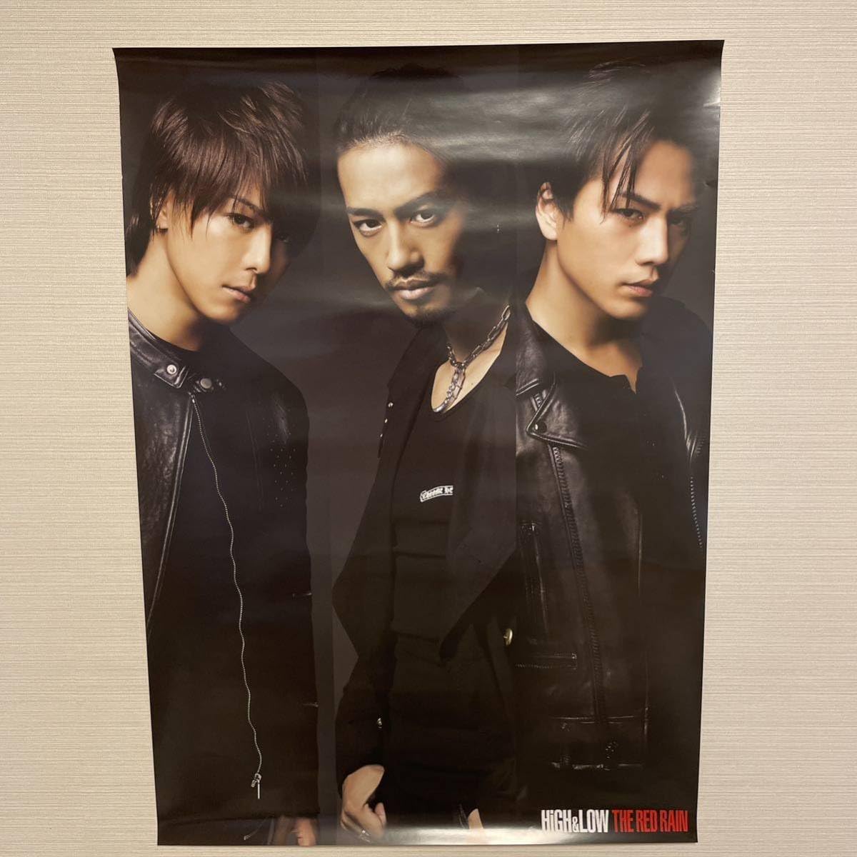 Amazon.co.jp: HIGH ＆ LOW THE RED RAIN 雨宮兄弟 ポスター2枚セット  