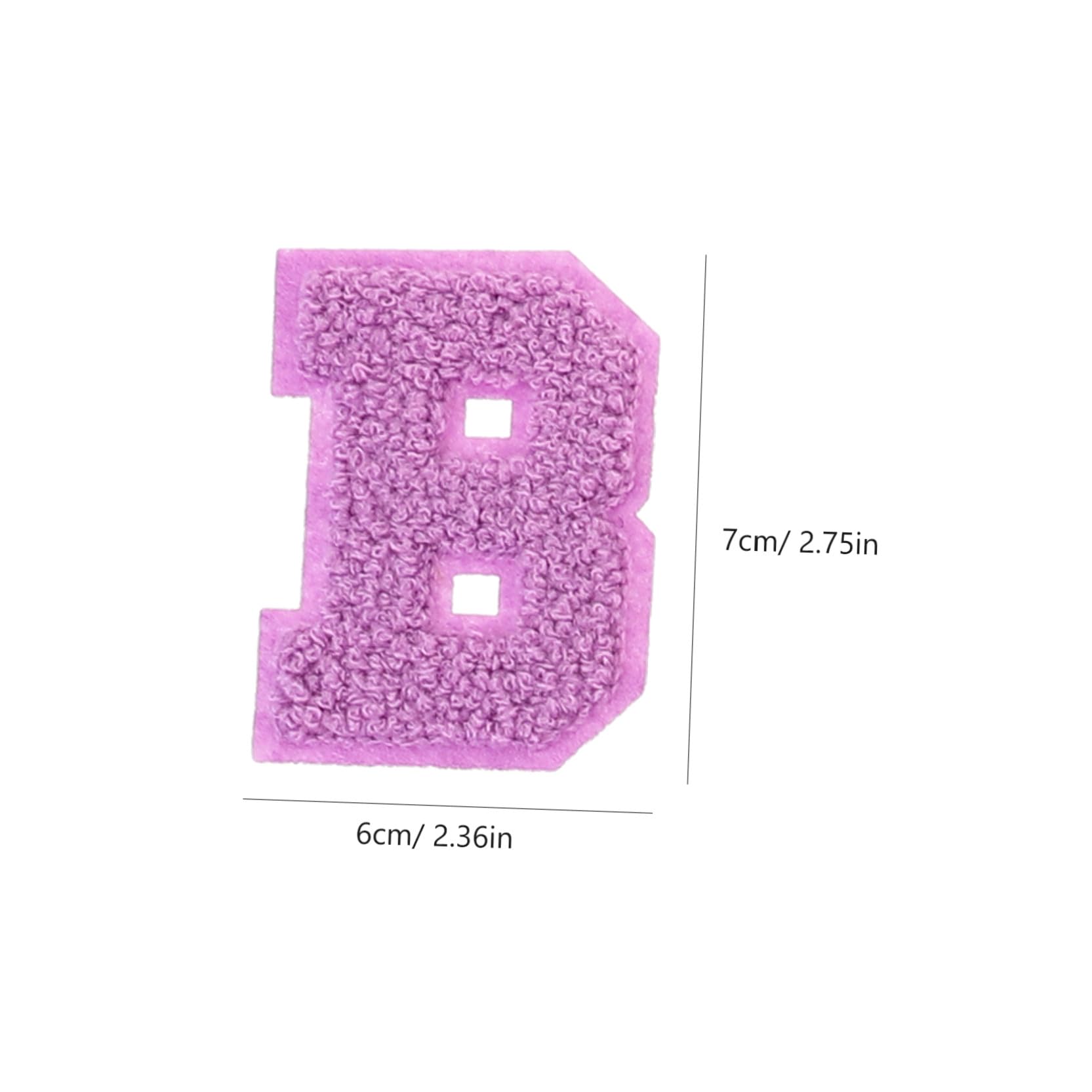 VILLCASE 5 Ensembles Patch Lettre Patchs De Lettres Universitaires Brodé Patch Couture Accessoire Couture Autocollants Repasser Sur Des Lettres De Broderie Patchs De Vêtements 52 Pièces * 5