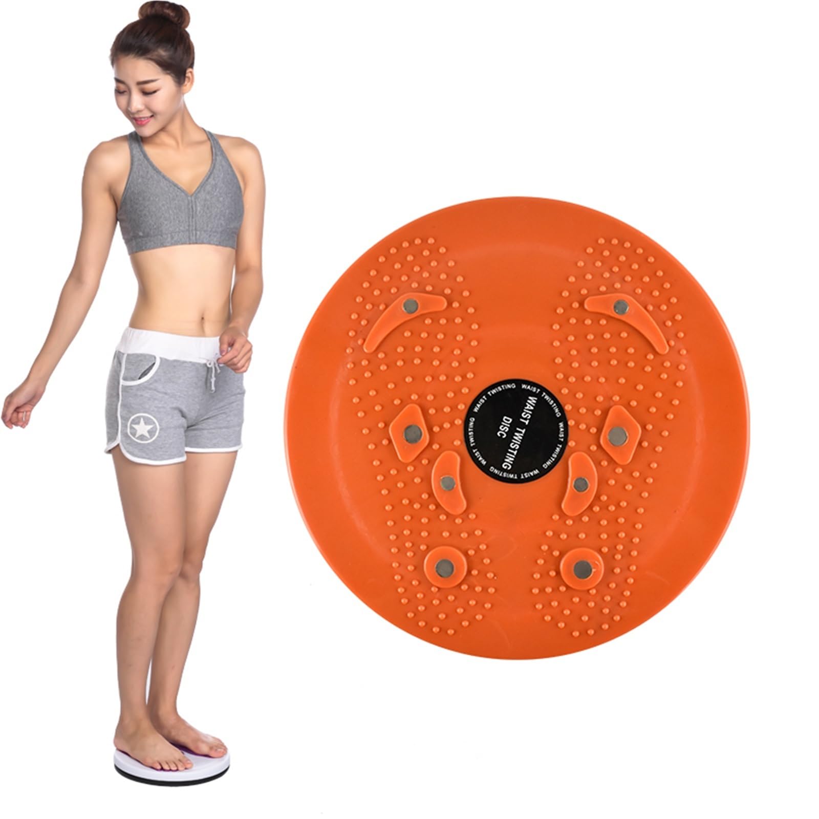 Disque de torsion pour la taille - Planche d'équilibre de fitness - Équipement d'exercice - Vert Disque de torsion pour la taille - Planche d'équilibre de fitness - Équipement d'exercice - Vert