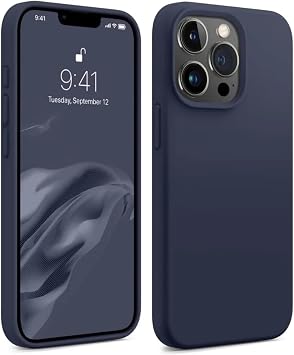 Bix iPhone 15 Pro Silikon Kılıf MagSafe Uyumlu Güçlü Koruma Darbe Emici Gece Mavisi