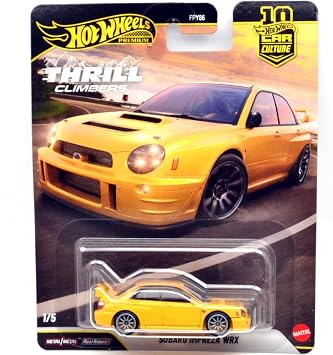 MATTEL Hot Wheels - CAR CULTURE - THRILL CLIMBERS - SUBARU IMPREZA WRX THRILL CLIVER - SUBARU IMPREZA WRX