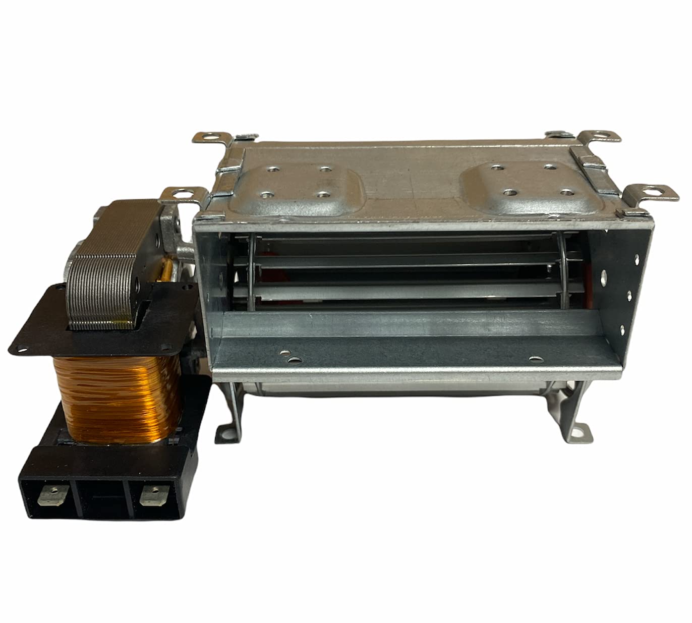 ERICAMBI, Ventilatore Tangenziale per Stufe a Pellet TGA 60/1-90/15 EMMEVI - FERGAS 112217, Ø Ventola 60mm, Dimensione Bocchetta 95x40mm, Lunghezza Totale 158mm