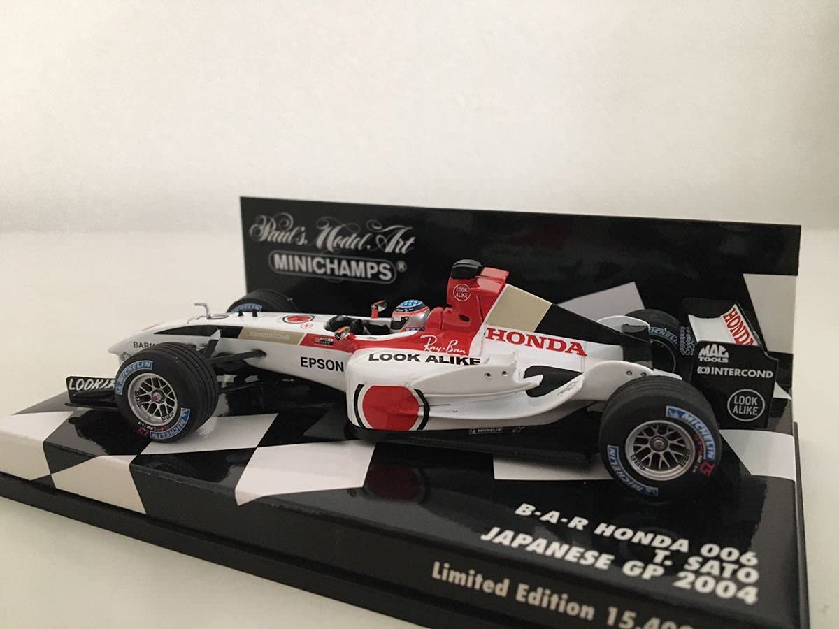 Amazon | 1/43 Minichamps BAR ホンダ 006 佐藤琢磨 日本GP 2004