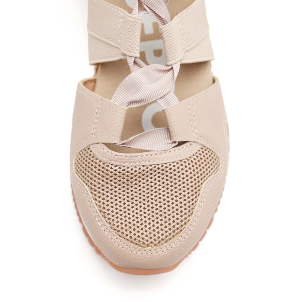 Beige Espadrille Sneakers for Women LIZARDA