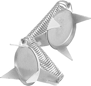 Lurrose Outils De Vitrage En Céramique Pinces à Poterie Pince à Tremper Le Bout Des Doigts Clips De Glaçage En Céramique Outil De Poterie Outils D'émaillage De Poterie Silver Métal