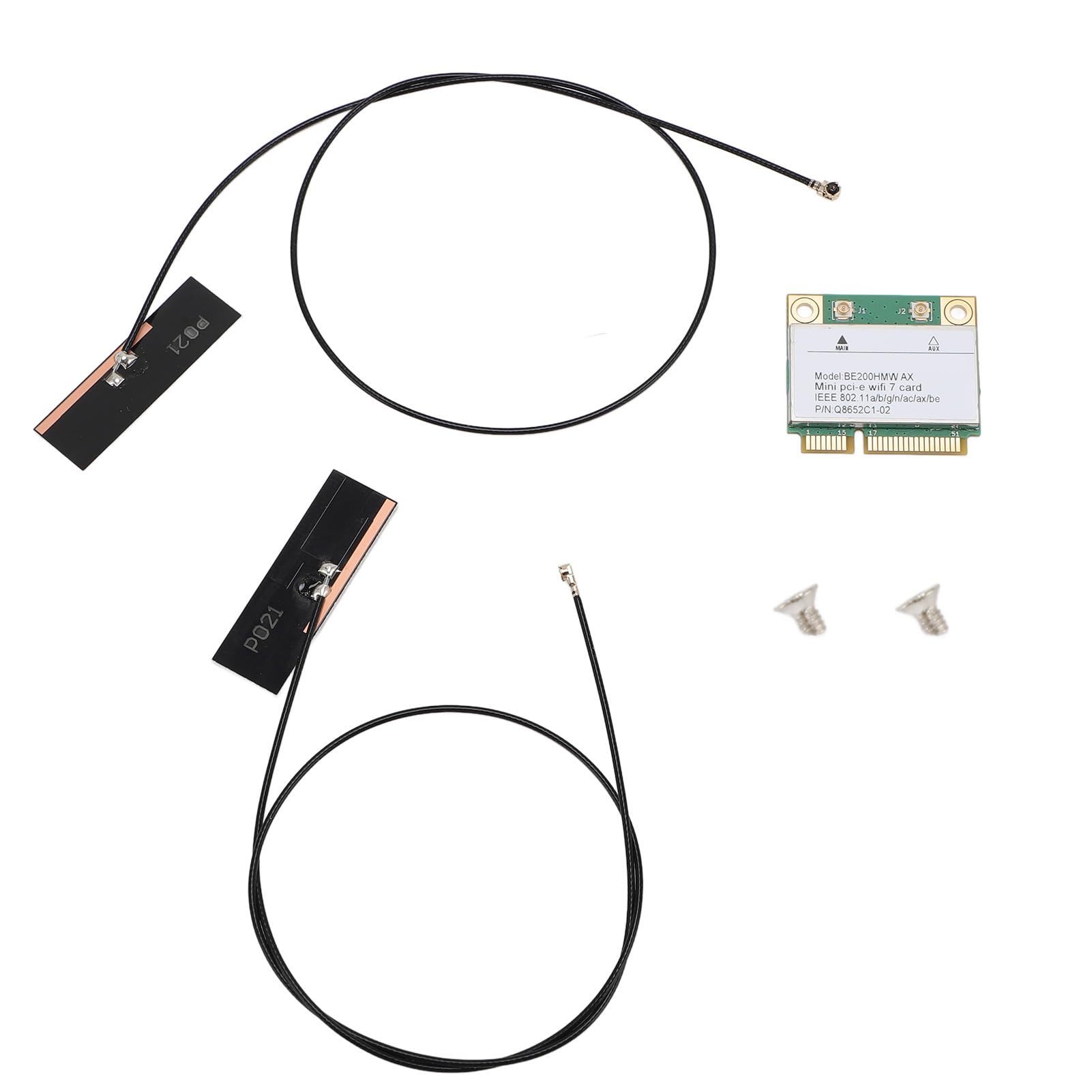 Carte WiFi 7 Wireless, Mini PCIe WiFi Carte, 8774MBP (avec antenne)