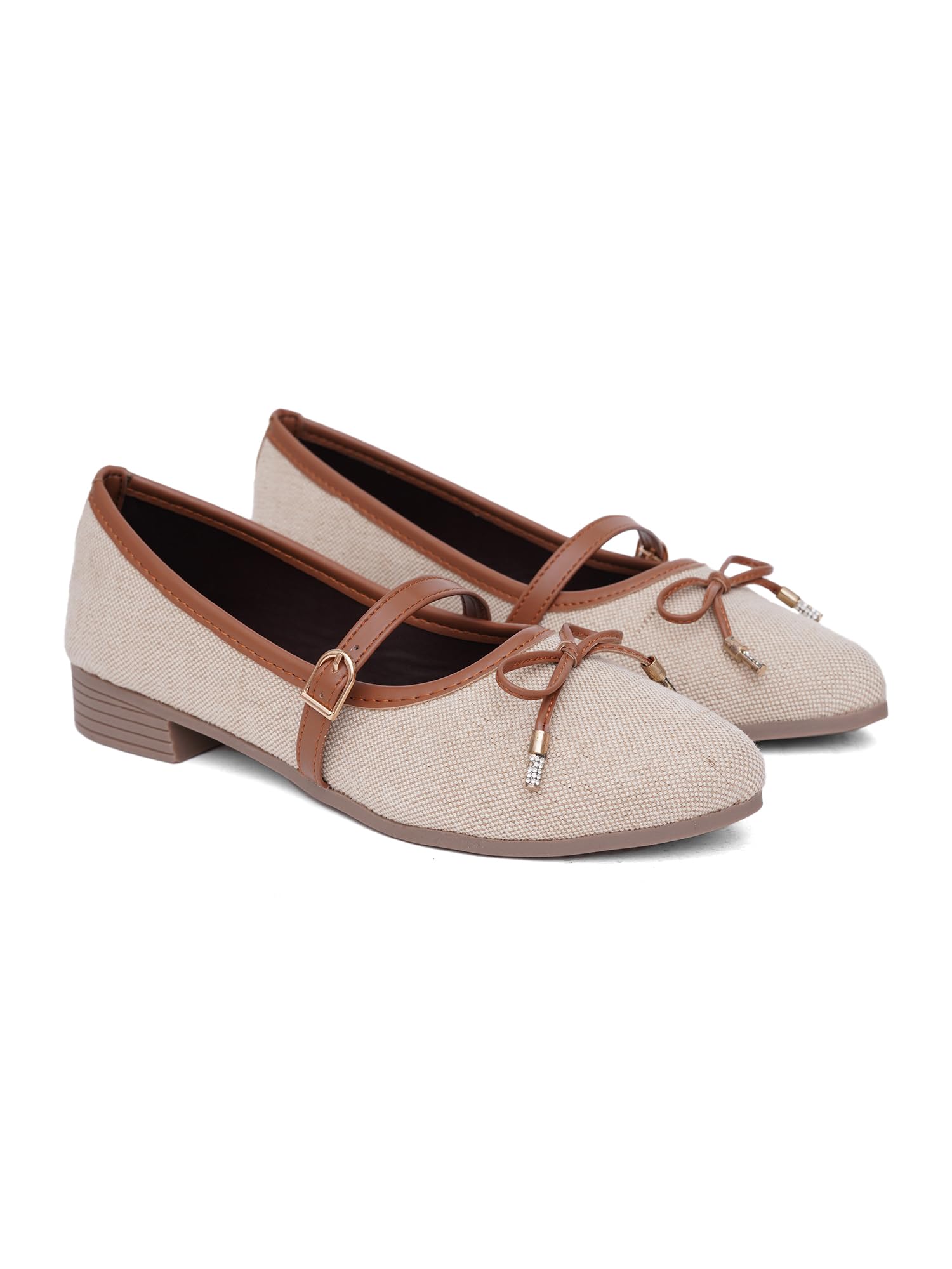 Womens Loroxa Elegant Ballerina Flats for Women & Girls | Lightweight Slip-On Belly Shoes | Soft Sole Comfortable Casual Daily Footwear-image-44