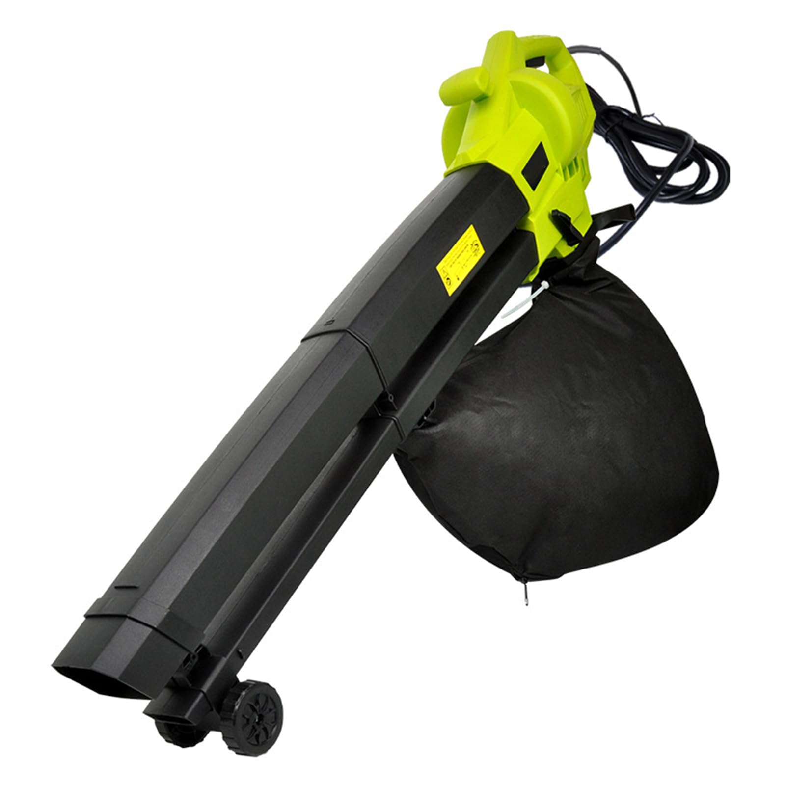 Soplador de Hojas de Potencia La espaciosa Bolsa recolectora 40 litros Ahorra Tiempo Durante Todo el año Limpia la Nieve Soplador eléctrico ABS 3000 W
