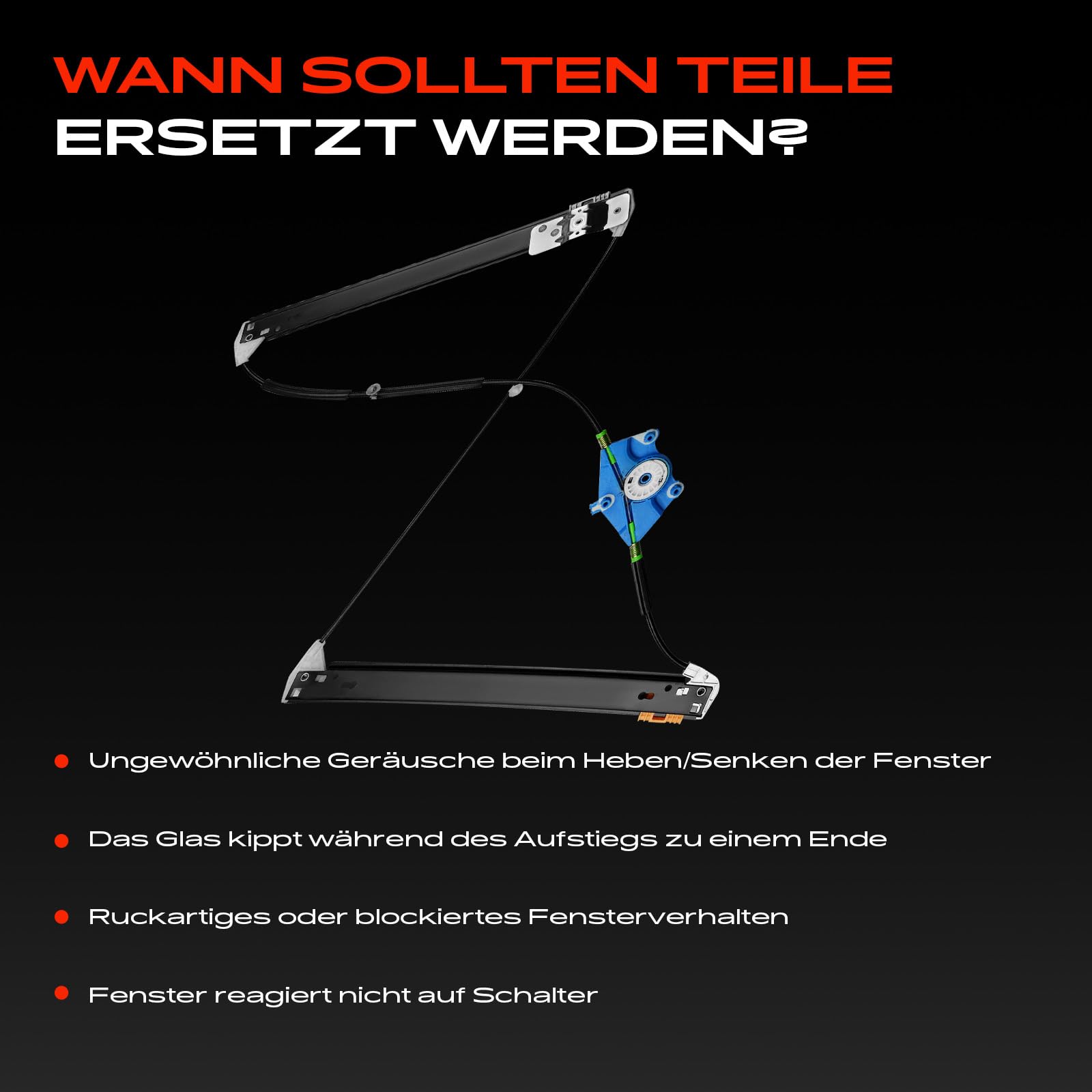 Frankberg Fensterheber Elektrisch Ohne Motor 4/5-Türer Vorne Rechts Kompatibel mit A4 8E2 B6 8EC B7 A4 Avant 8E5 B6 8ED B7 Exeo 3R2 3R5 Limousine Kombi 2000-2018 8E0837462B