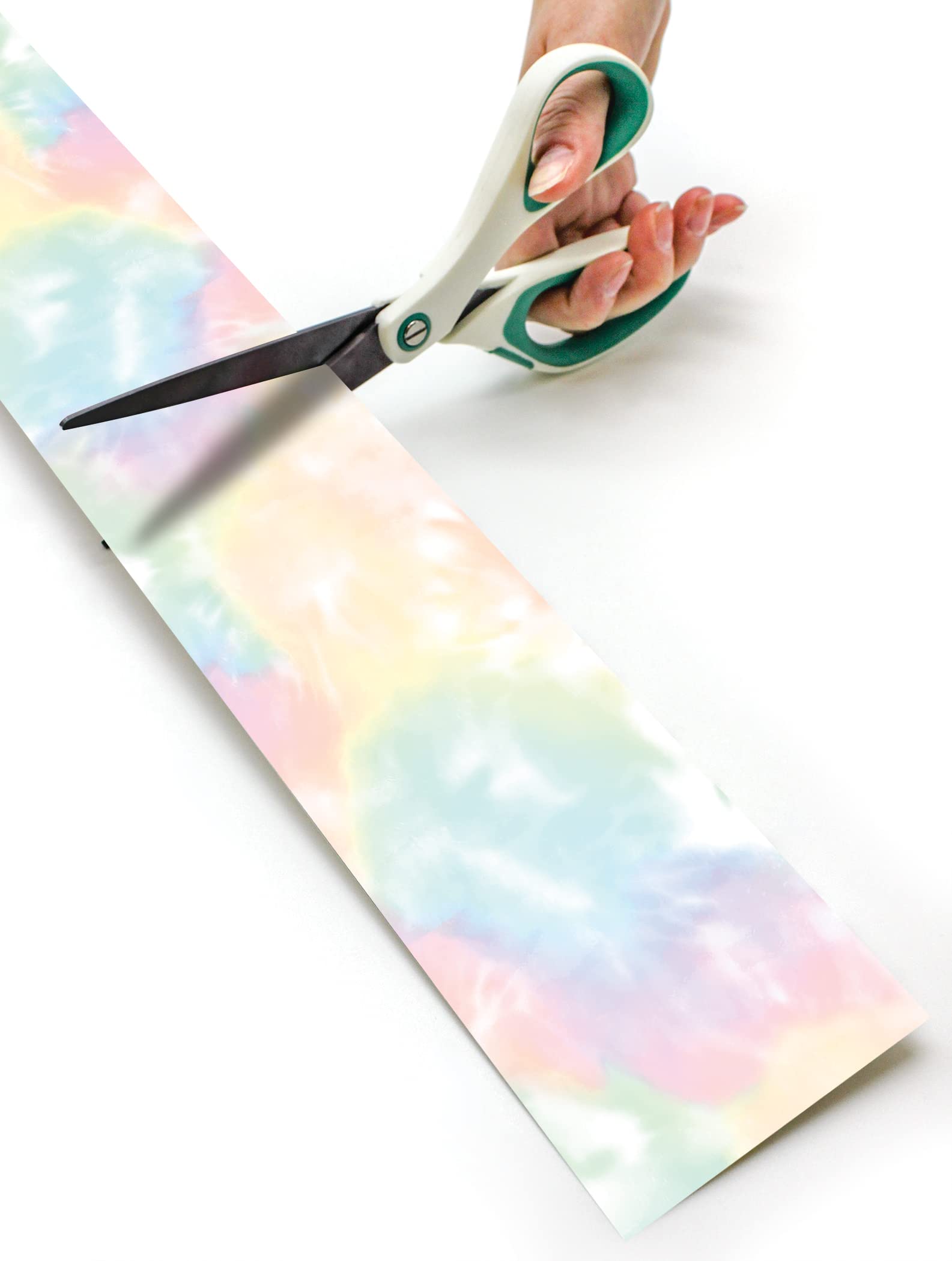 Teacher Created Resources® Pastel Pop Tie-Dye Magnetic Border, 24 Feet Per Pack, 3 Packs