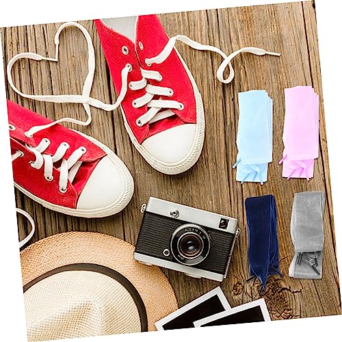 VANZACK Ribbon Shoelace Elastic Shoe Laces Satin Ribbon Shoe Laces Women Shoes Shoelaces Shoes Laces for4